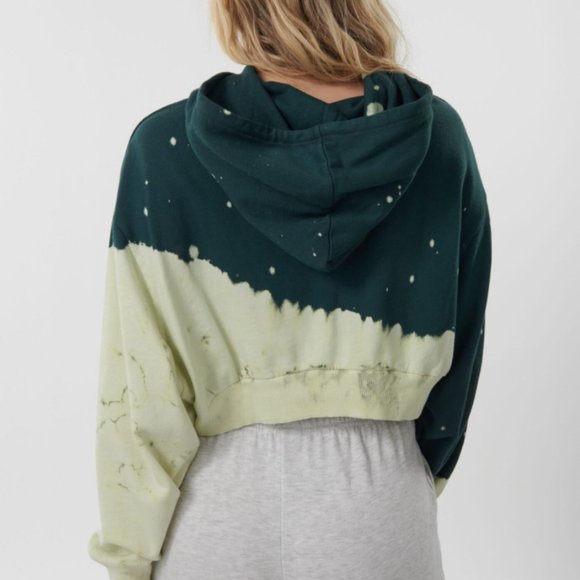 Garage Cropped Hoodie Sweatshirt - Picture 4 of 5